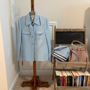 Talbots Light Blue Women's Blazer